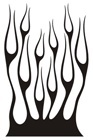 Autocollants: Flames