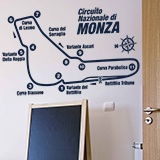 Stickers muraux: Circuit de Monza 2