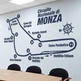 Stickers muraux: Circuit de Monza 3