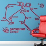 Stickers muraux: Circuits Silverstone 3