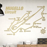 Stickers muraux: Circuit du Mugello 2