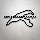 Autocollants: Circuit de Spa-Francorchamps 2