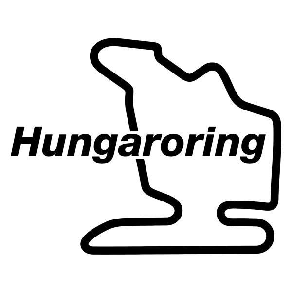 Autocollants: Circuit de Hungaroring