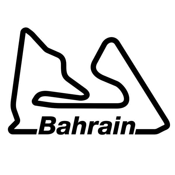 Autocollants: Circuit de Bahrain