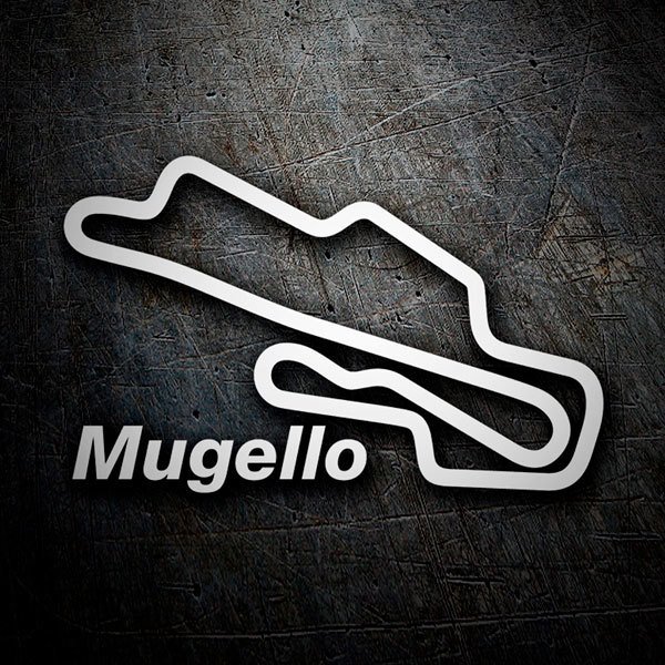 Autocollants: Circuit de Mugello