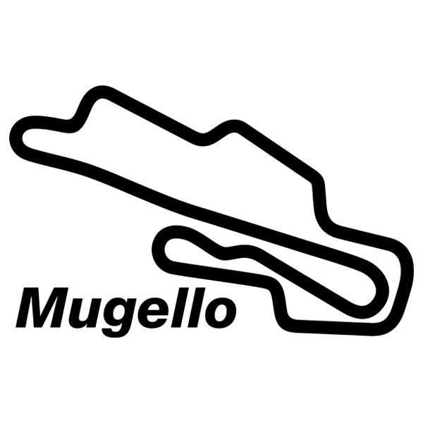 Autocollants: Circuit de Mugello