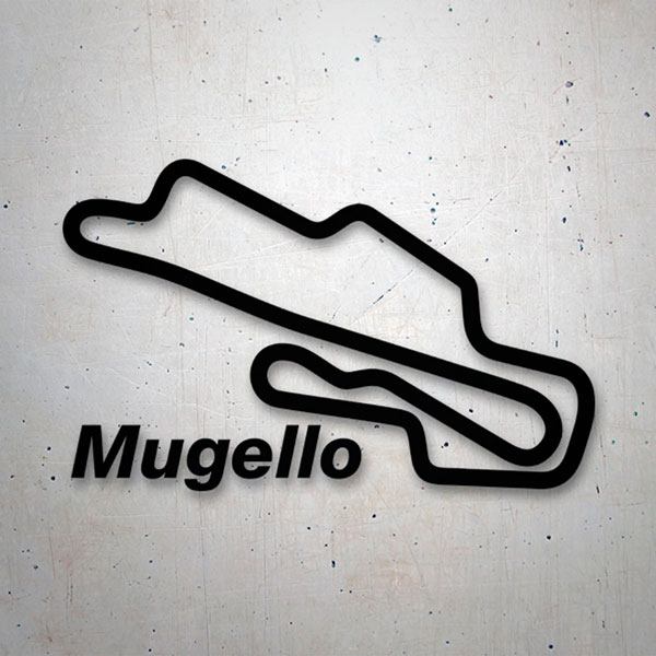 Autocollants: Circuit de Mugello