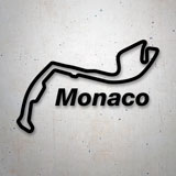 Autocollants: Circuit de Monaco 2