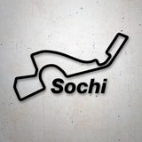 Autocollants: Circuit de Sochi 2