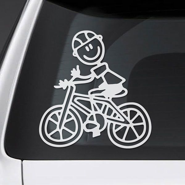 Autocollants: Papa cycliste