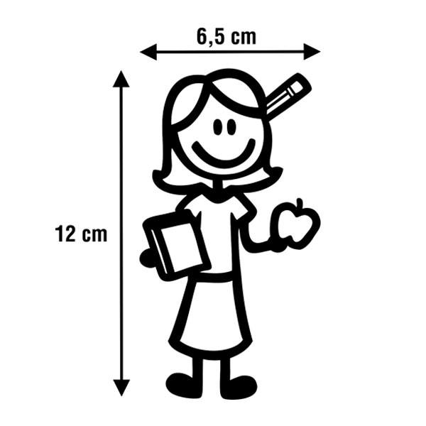 Autocollants: Mère Enseignante