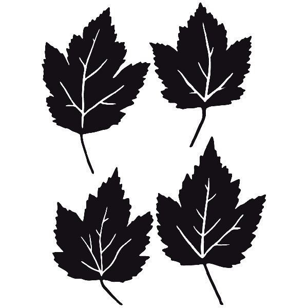 Stickers muraux: Feuilles d'automne