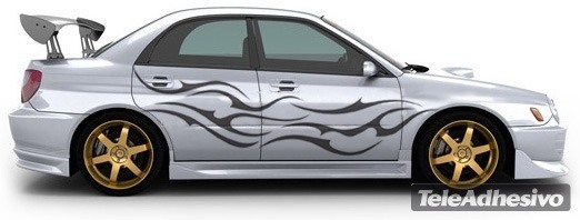 Autocollants: Kit Flaming 20