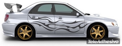 Autocollants: Kit Flaming 20 2