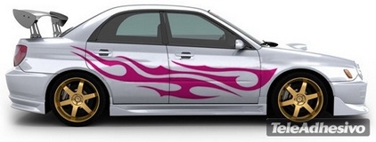 Autocollants: Kit Flaming 29 2