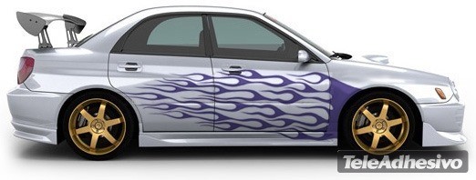 Autocollants: Kit Flaming 30