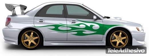 Autocollants: Kit Flaming 31