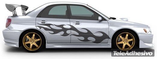 Autocollants: Kit Flaming 32