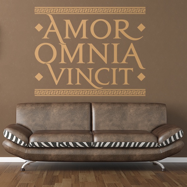 Stickers muraux: Amour Omnia Vincit