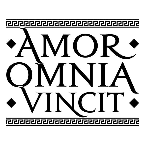 Stickers muraux: Amour Omnia Vincit