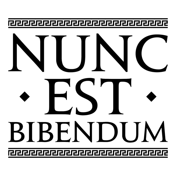 Stickers muraux: Nunc Est Bibendum