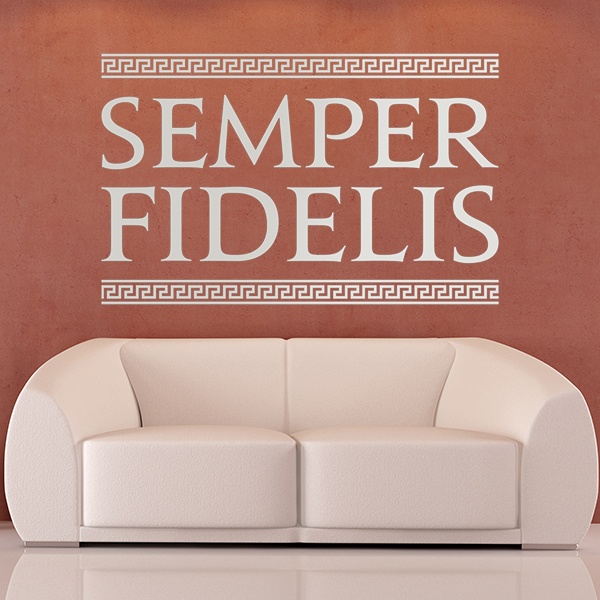 Stickers muraux: Semper Fidelis