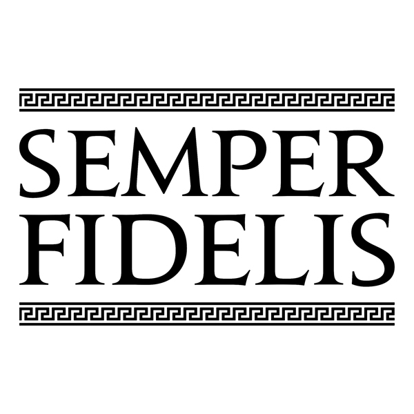 Stickers muraux: Semper Fidelis