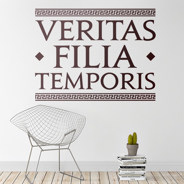 Stickers muraux: Veritas Filia Temporis