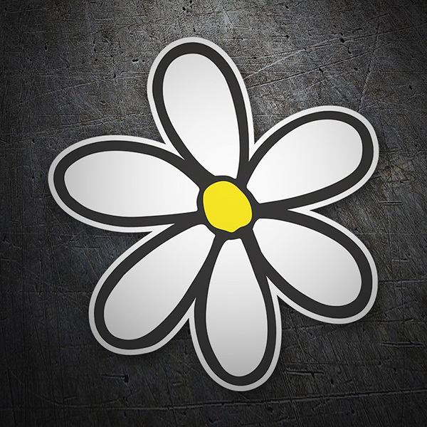 Autocollants: Marguerite