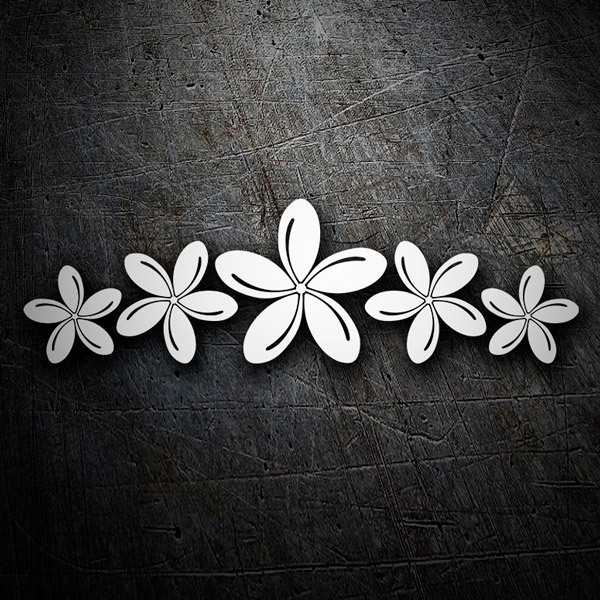 Autocollants: Couronne hawaïenne