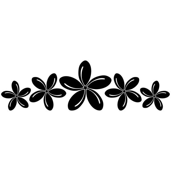 Autocollants: Couronne hawaïenne