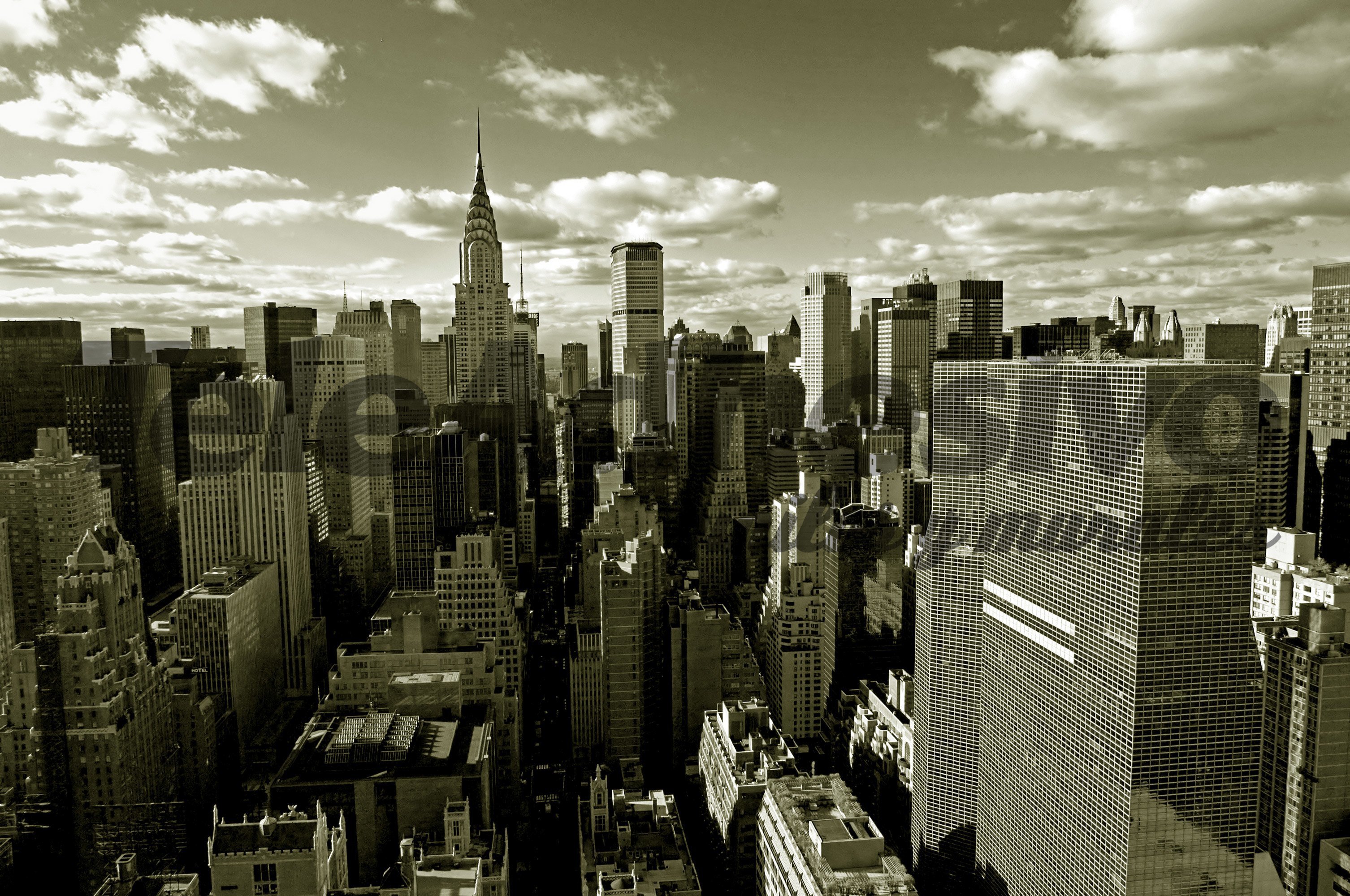 Poster xxl: New York depuis les airs