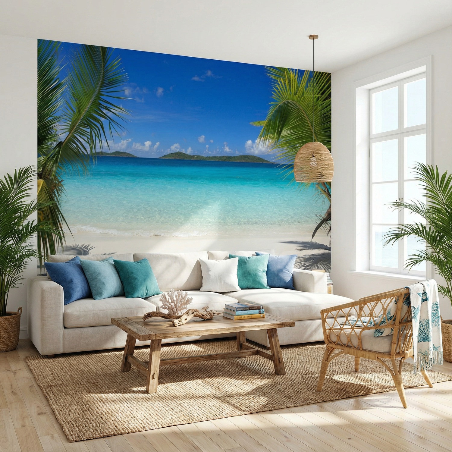 Poster xxl: Plage des cara&iuml;bes