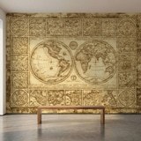 Poster xxl: Carte du monde ancienne 14