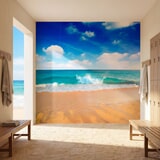 Poster xxl: Plage paradisiaque 11