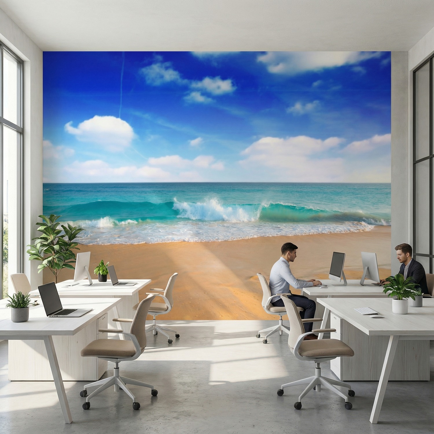 Poster xxl: Plage paradisiaque