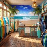 Poster xxl: Plage paradisiaque 7