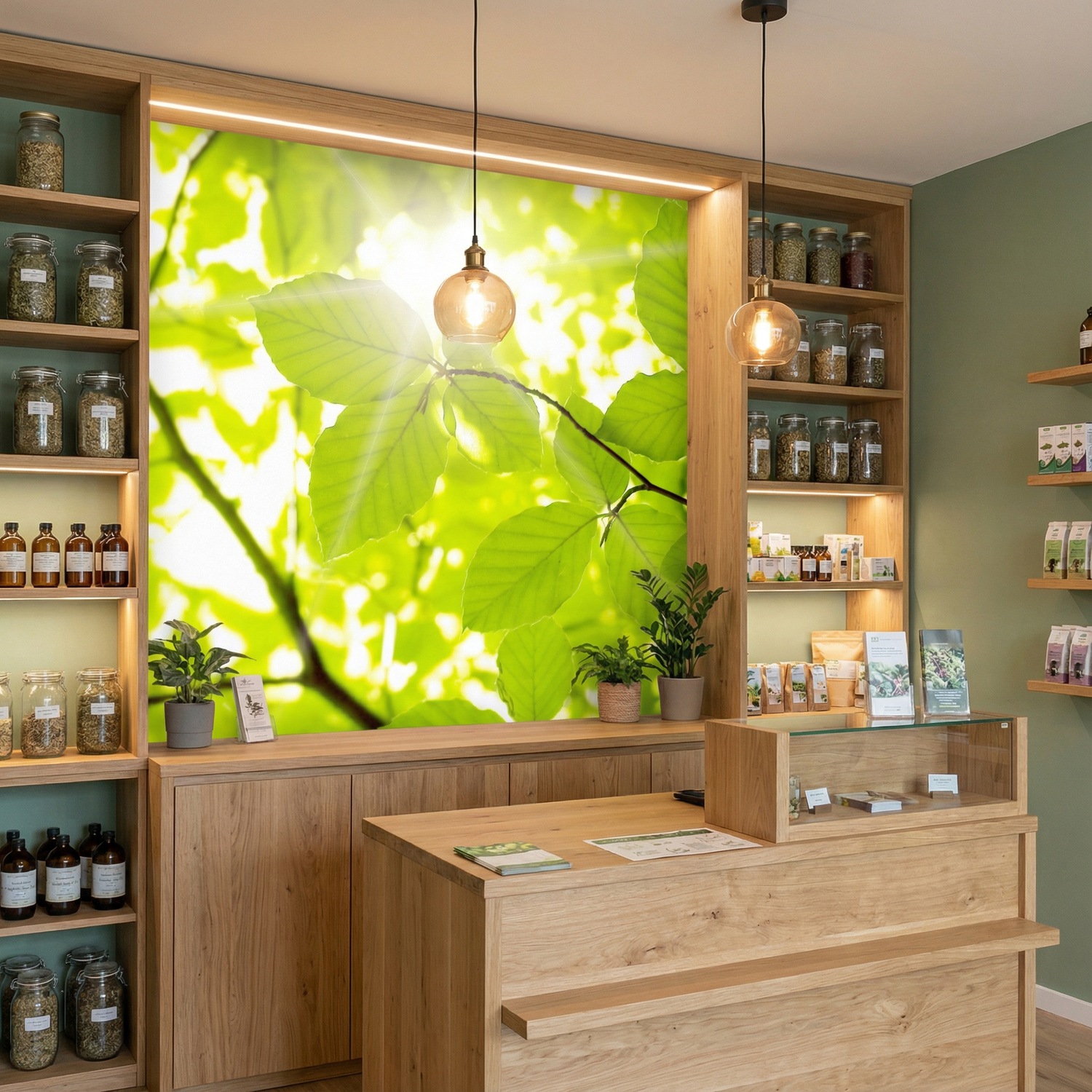 Poster xxl: Feuilles