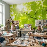 Poster xxl: Feuilles 20