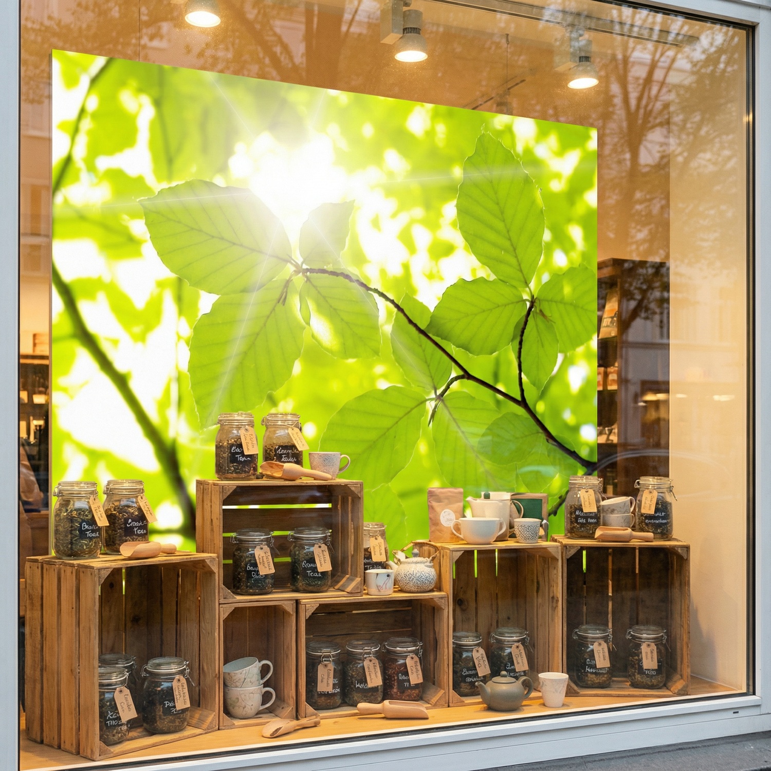 Poster xxl: Feuilles