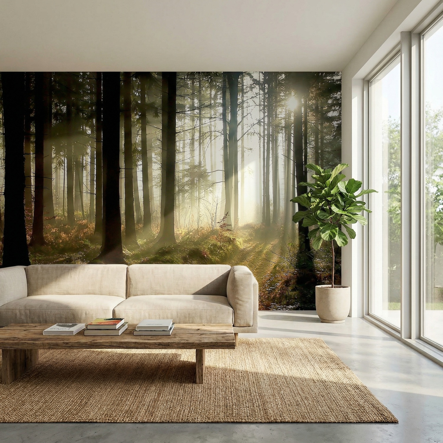 Poster xxl: For&ecirc;t myst&eacute;rieuse