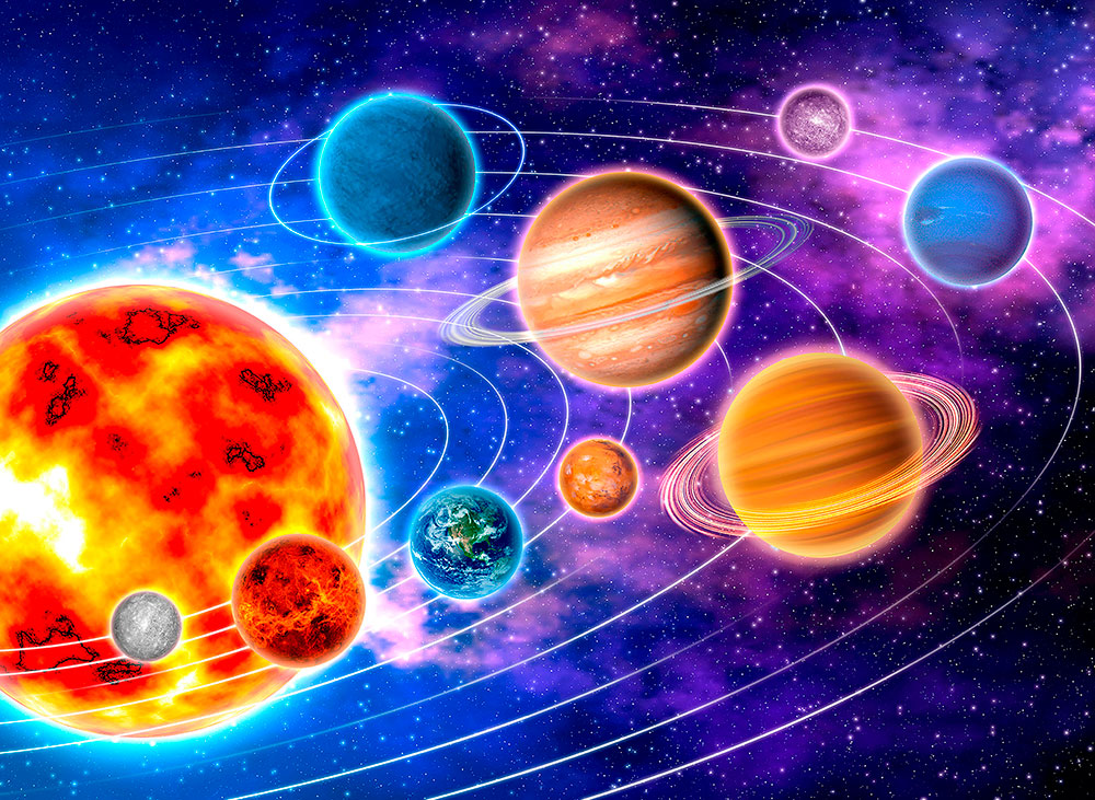 Poster xxl: Syst&egrave;me solaire