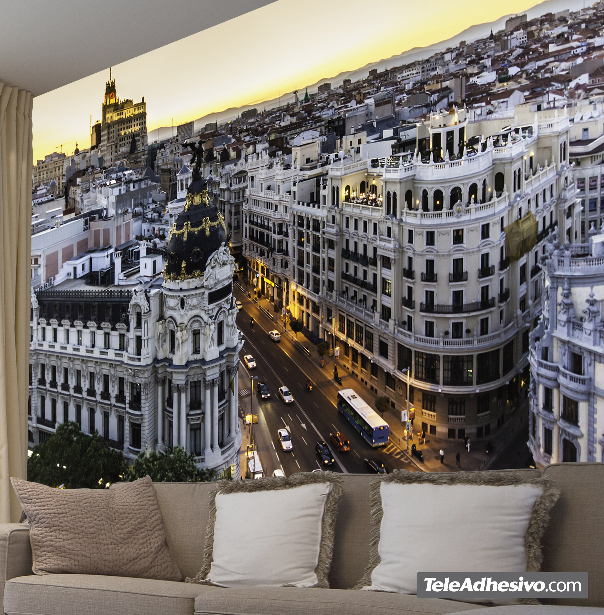 Poster xxl: Madrid excellent moyen