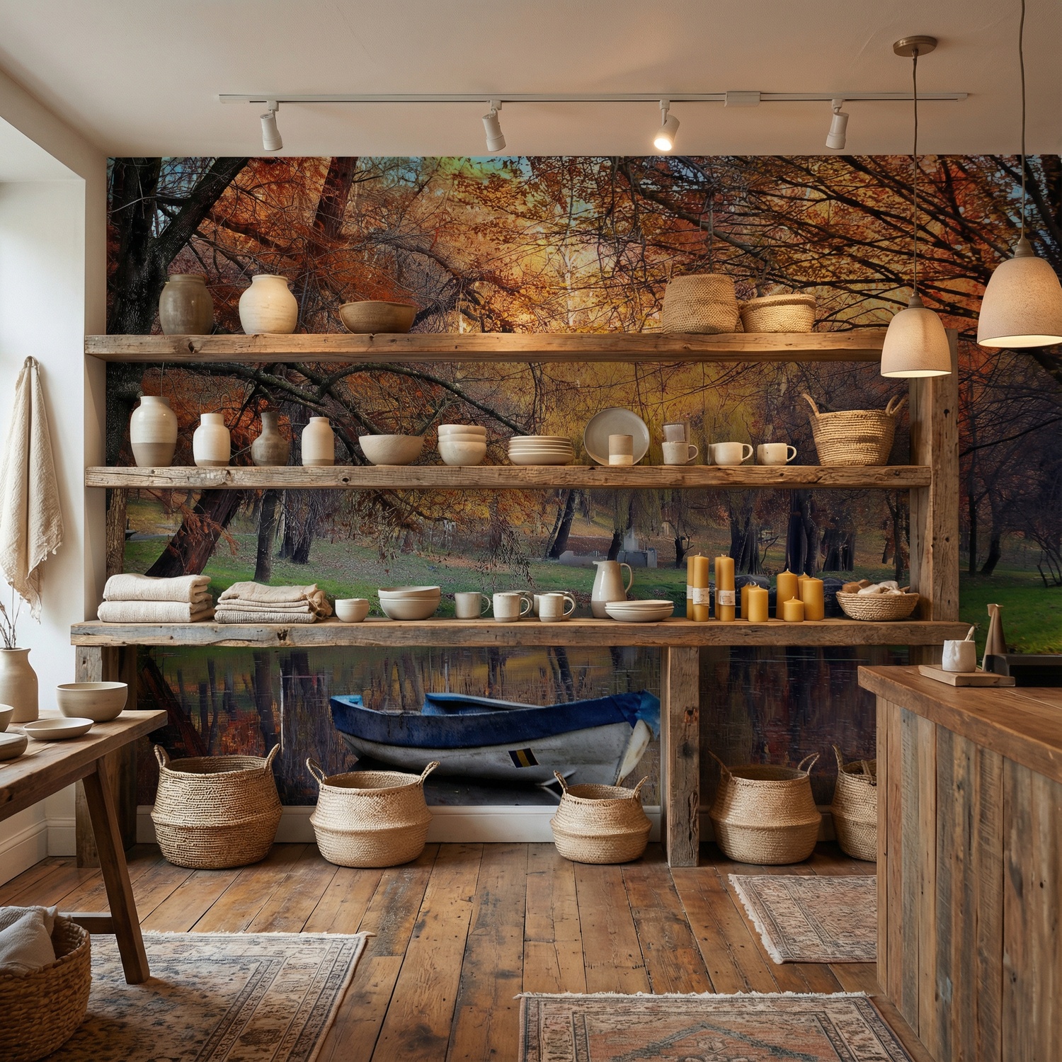 Poster xxl: &Eacute;tang automnal