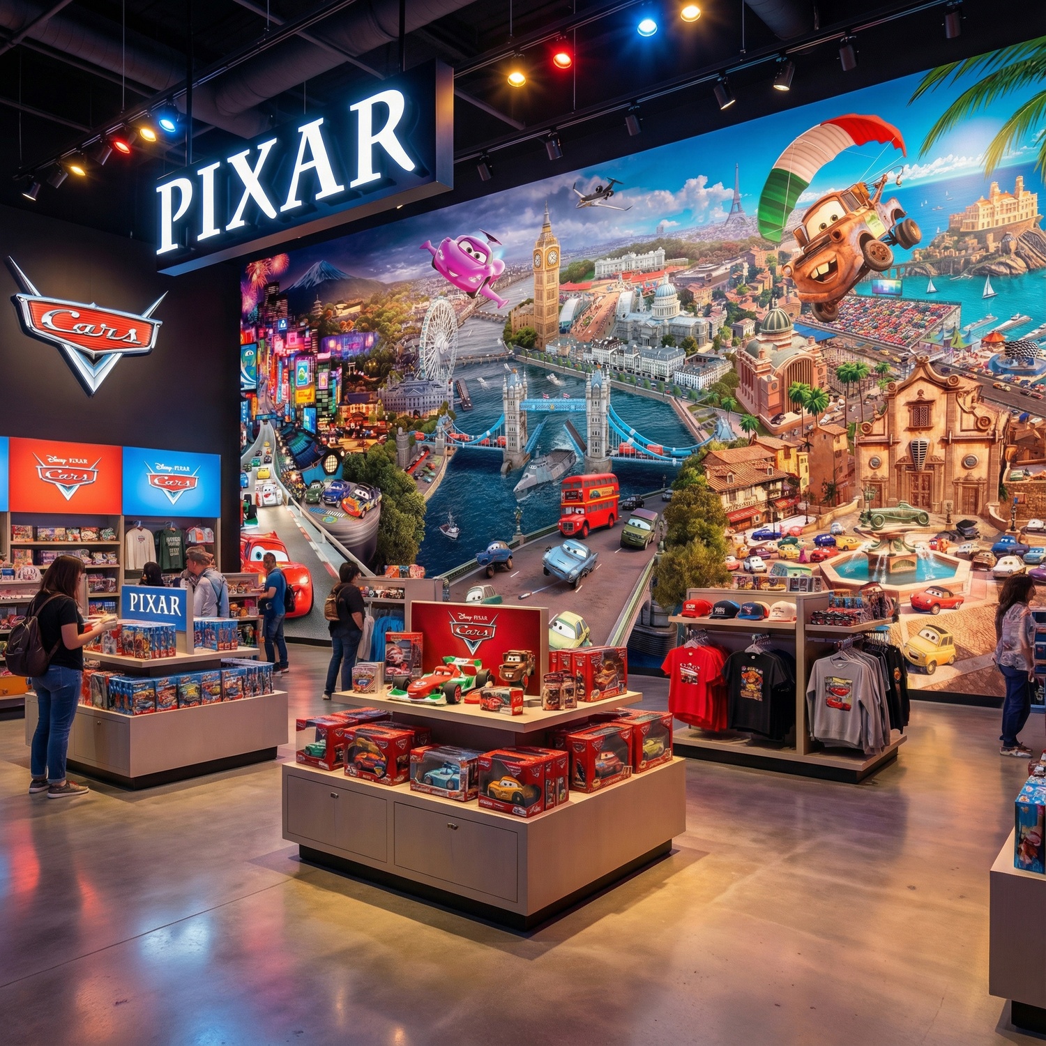 Poster xxl: Film de voitures Cars