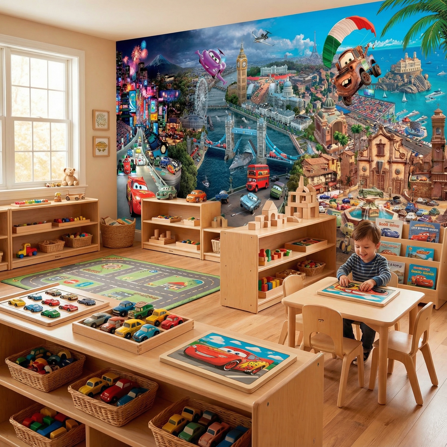 Poster xxl: Film de voitures Cars