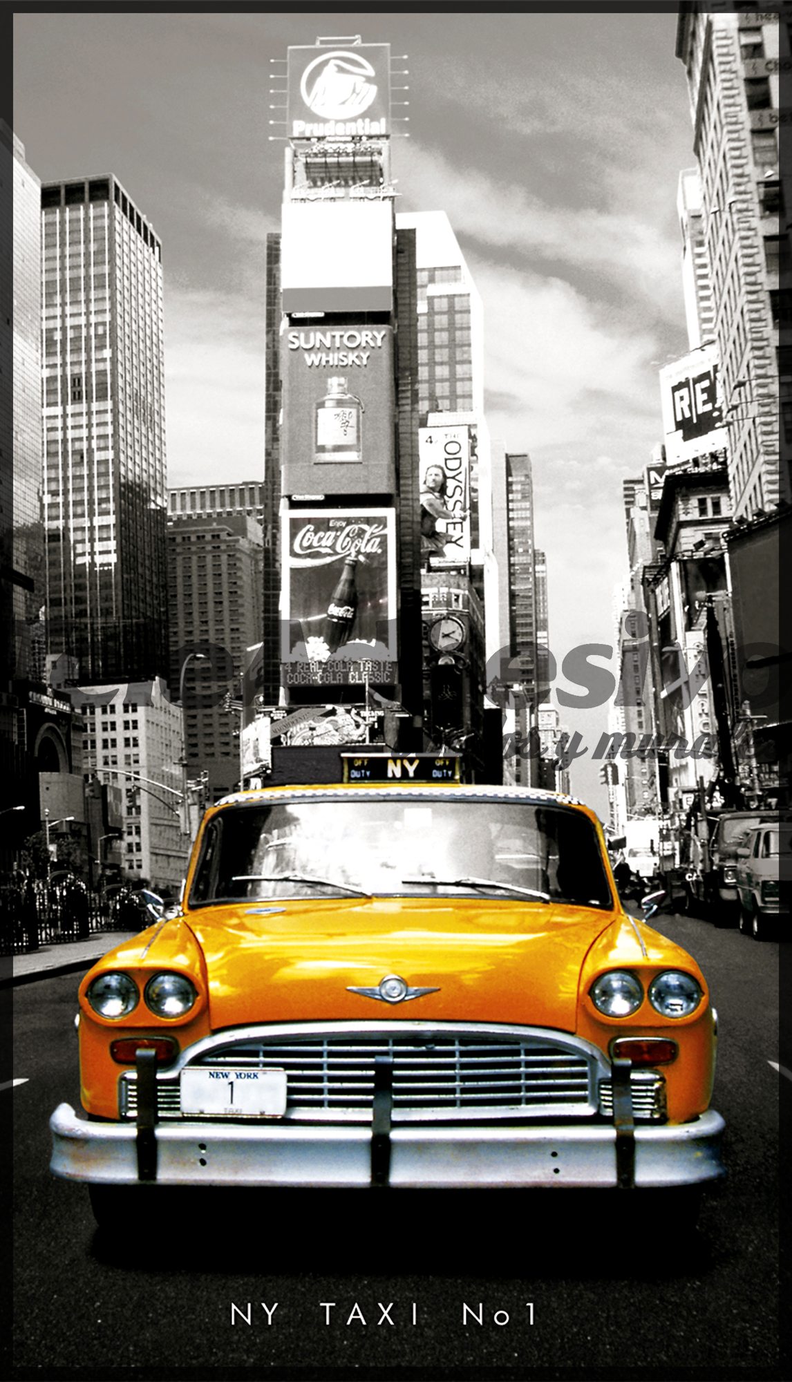 Poster xxl: New York taxi