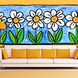 Poster xxl: Fleurs Peintes 2