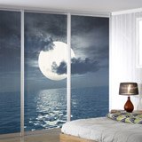 Poster xxl: Lune sur la mer 2