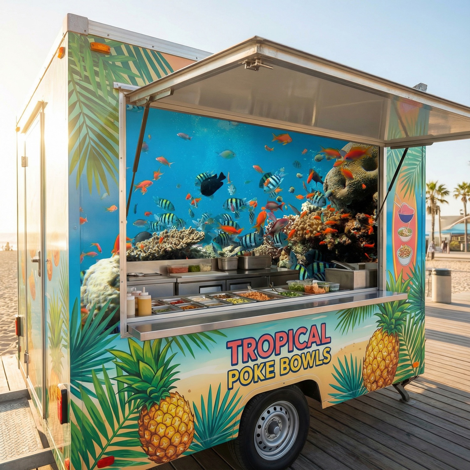 Poster xxl: Poisson de r&eacute;cif